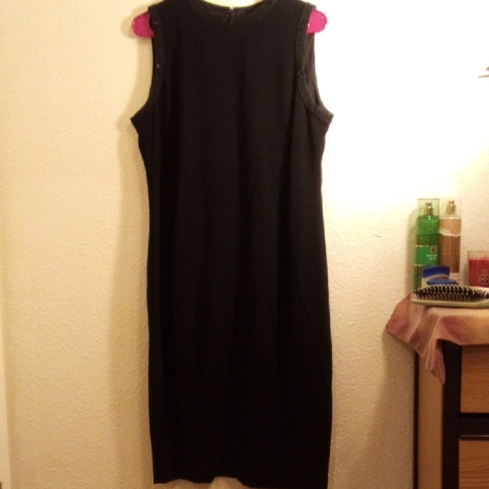 Ralph Lauren Classic Black Midi Dress